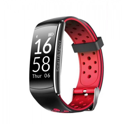Розумний Фітнес Браслет Smart Band Q8 Тонометр Червоний - Фото 1 Розумний Фітнес Браслет Smart Band Q8 Тонометр Червоний - зображення 1