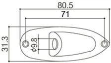 Роз'єм-планка Gotoh JCS-1 Chrome (JCS-1 C) - зображення 2