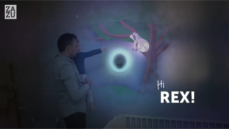 Світильник-нічник Zazu Wall Настінний з іграшками (ZA-WALL-01) (0703625107641) - зображення 13
