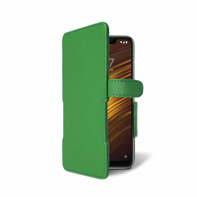 Чехол книжка Stenk Prime для Xiaomi Pocophone F1 Зелёный (62173) – фото ...