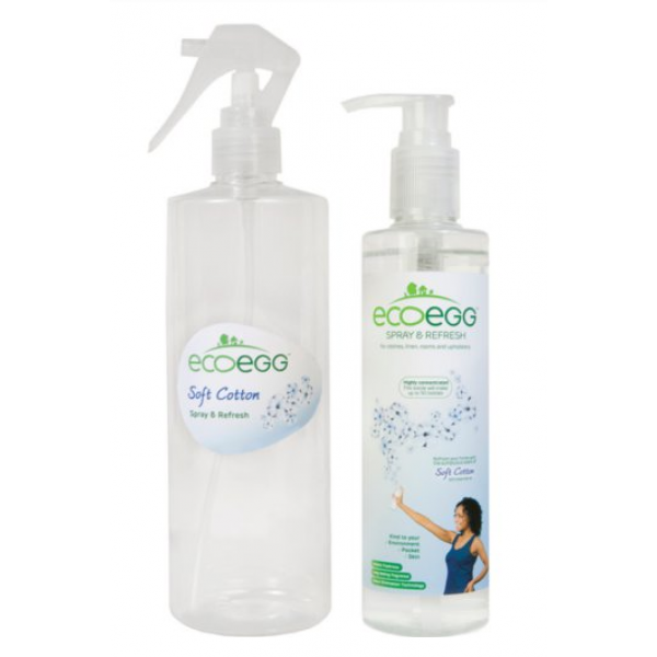 Освежитель воздуха спрей-концентрат EcoEgg Spray and Refresh Soft Cotton (4082) - изображение 3