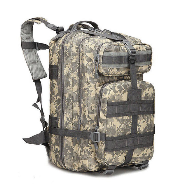 Тактический, городской, штурмовой,военный рюкзак ForTactic 45литров Пиксель - изображение 1
