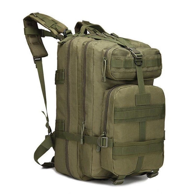 Тактичний, міської, штурмової,військовий рюкзак ForTactic 45литров Хакі - зображення 1
