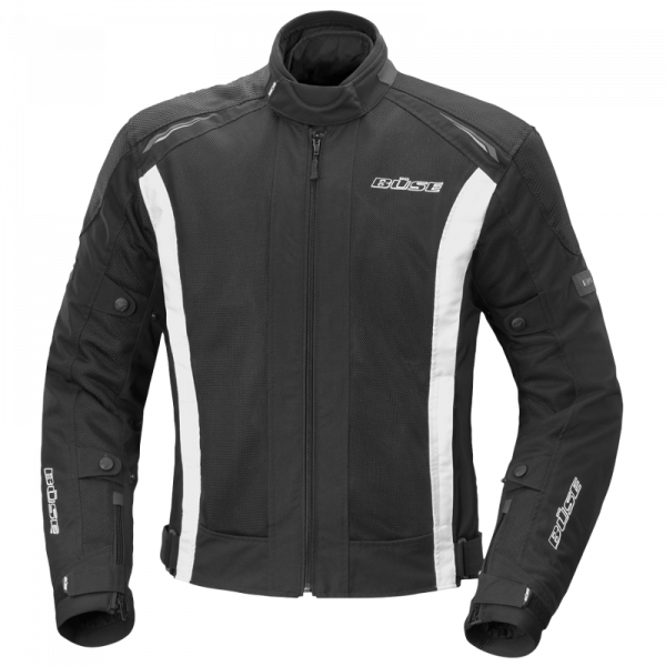 Мотокуртка BUSE Summerflash black-white XL - Фото 1 Мотокуртка BUSE Summerflash black-white XL - изображение 1