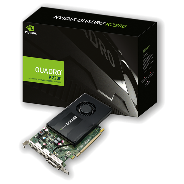 Відеокарта PNY nVidia Quadro K2200 4Gb DDR5 128-bit DVI-I/2xDP VCQK2200-PB (197277) - Фото 1 Відеокарта PNY nVidia Quadro K2200 4Gb DDR5 128-bit DVI-I/2xDP VCQK2200-PB (197277) - зображення 1