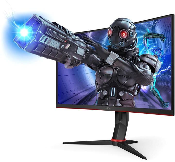 Монитор 27" AOC C27G2ZU/BK -- Curved 1500R / VA 8-Bit 240Hz / 1мс GTG ...