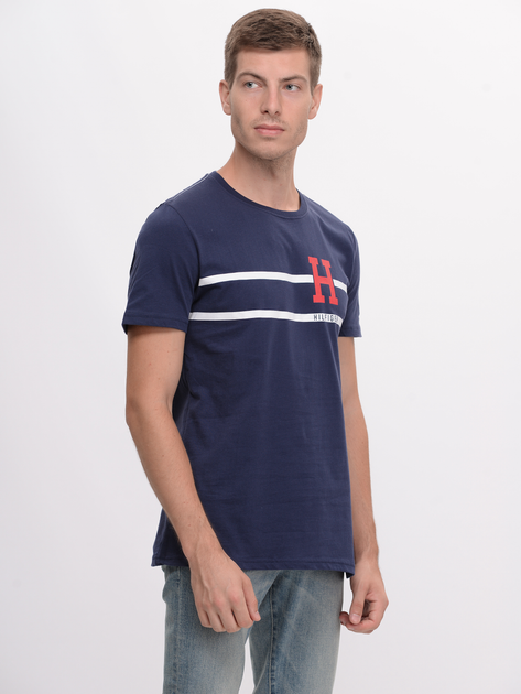 Акція на Футболка Tommy Hilfiger 9514.4 S (44) Синя від Rozetka