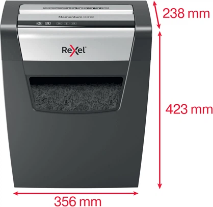 Niszczarka Rexel Momentum X312 (2104572EU) - obraz 4