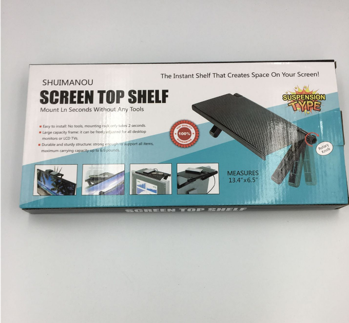 Держатель подставка полка на телевизор монитор Screen Top Shelf - изображение 11