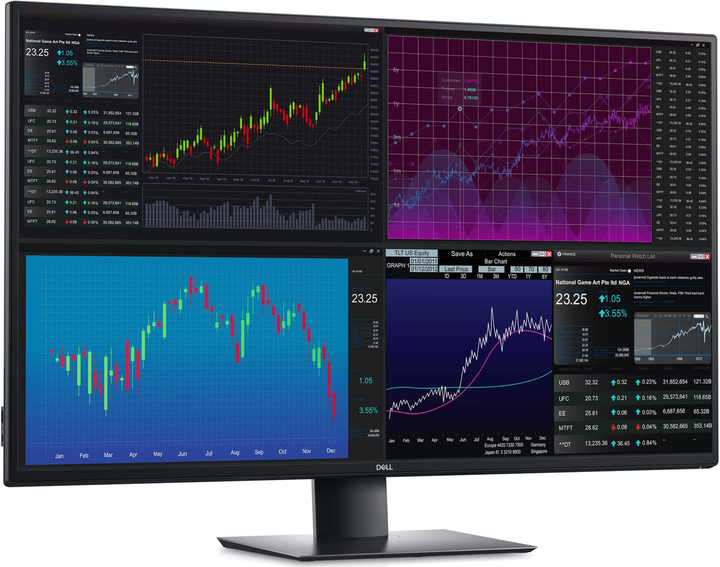 Монитор 42.51" Dell U4320Q Black (210-AVCV) - изображение 3