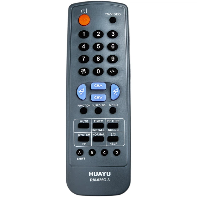 Універсальний пульт для телевізора HUAYU для SHARP RM-026G - Фото 1 Універсальний пульт для телевізора HUAYU для SHARP RM-026G - изображение 1
