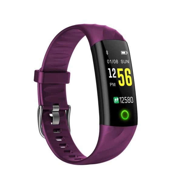 Фітнес браслет Smart Band MX S5 Тонометр Пурпурний (SBS5TPE) - зображення 5