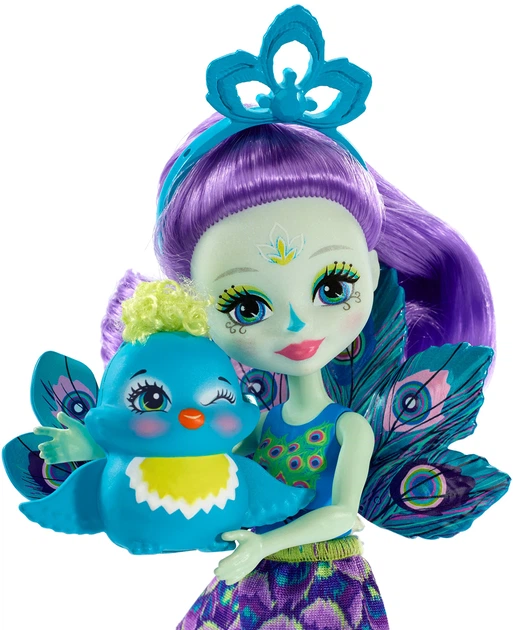 Лялька Enchantimals Пава Петер 15 см (887961695519) - зображення 2