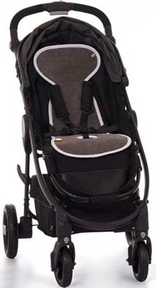Oddychająca wkładka AeroMoov Air Layer do wózka Antracyt (5413421810625) - obraz 5