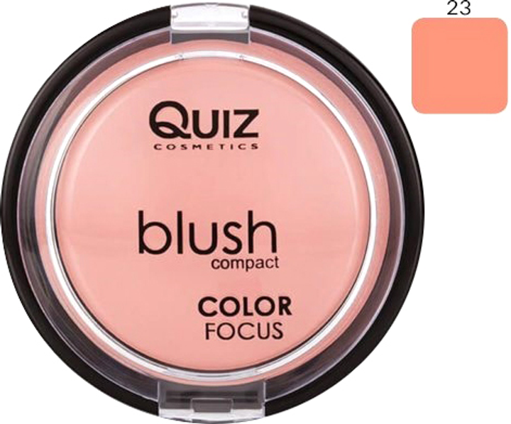 Румяна Quiz Color Focus blush 23 12 г (5906439012643) в интернетмагазине ROZETKA Купить в