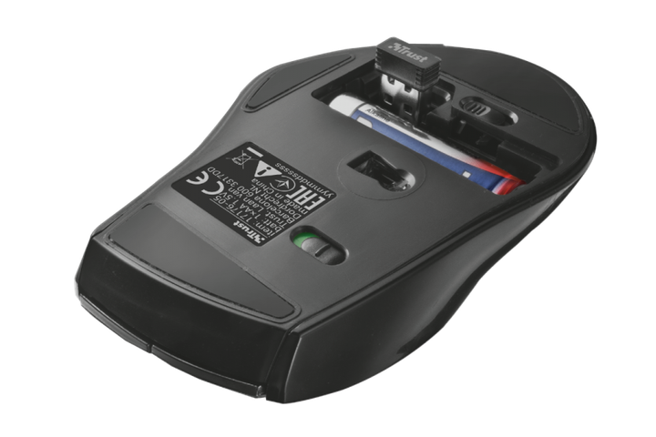Мышь TRUST MaxTrack Wireless Mouse BlueSpot(17176) - Фото 5 Мышь TRUST MaxTrack Wireless Mouse BlueSpot(17176) - изображение 5