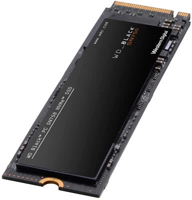 SSD диск Western Digital Black SN750 NVMe 1TB M.2 2280 PCIe 3.0 x4