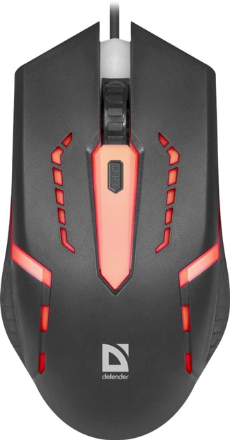 Mysz Defender Hit MB-601 USB Czarny (52601) - obraz 3