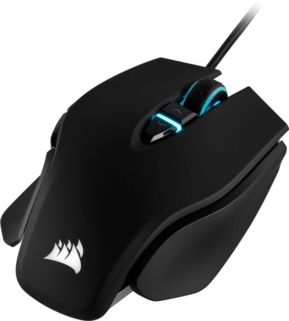 Мышь Corsair M65 Pro Elite Carbon USB Black (CH-9309011-EU) - Фото 4 Мышь Corsair M65 Pro Elite Carbon USB Black (CH-9309011-EU) - изображение 4