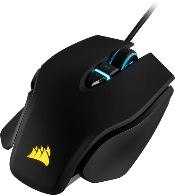 Мышь Corsair M65 Pro Elite Carbon USB Black (CH-9309011-EU) - Фото 3 Мышь Corsair M65 Pro Elite Carbon USB Black (CH-9309011-EU) - изображение 3