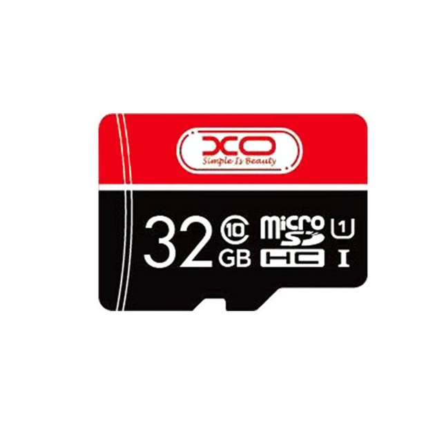 Карта Памяти XO High level TF high speed memory card 32 GB CL10 Black+Red (без упаковки) - Фото 1 Карта Памяти XO High level TF high speed memory card 32 GB CL10 Black+Red (без упаковки) - изображение 1