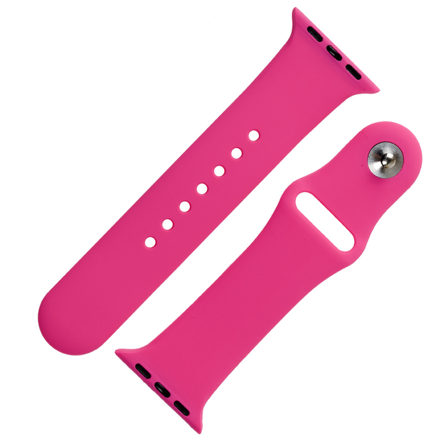 Ремешок Sport Band для Apple Watch 38mm / 40mm ярко розовый – фото ...