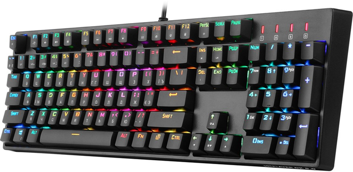 Клавиатура проводная 1STPLAYER DK5.0 RGB Outemu Blue USB (DK5.0-BL ...