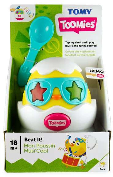 Дитяча музична іграшка Tomy Розбий яйце (E72816) (5011666728165) - зображення 6