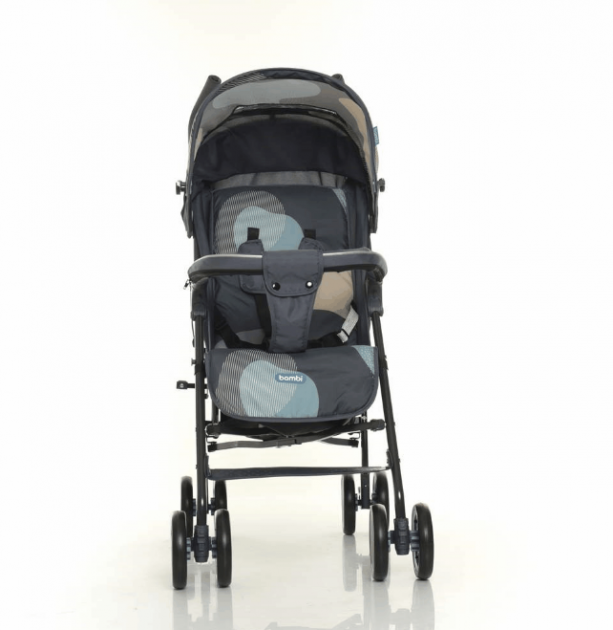 Коляска-тростина Bambi Gray Blue, блакитно-сірий M 4244 - зображення 3