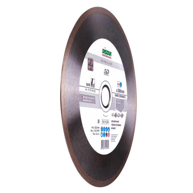 Круг алмазный отрезной Distar 1A1R 300x2,0x10x32 Hard ceramics (11127048022) - изображение 4