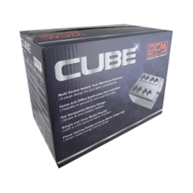ИБП Powercom CUB-650 E USB 8 x евро (00210230) - Фото 6 ИБП Powercom CUB-650 E USB 8 x евро (00210230) - изображение 6