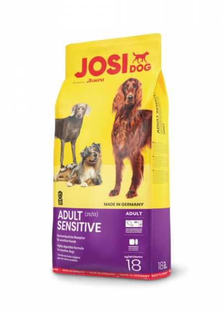 Сухой корм Josera JosiDog Adult Sensitive для взрослых собак всех пород с чувствительным пищеварением 18 кг - Фото 1 Сухой корм Josera JosiDog Adult Sensitive для взрослых собак всех пород с чувствительным пищеварением 18 кг - изображение 1