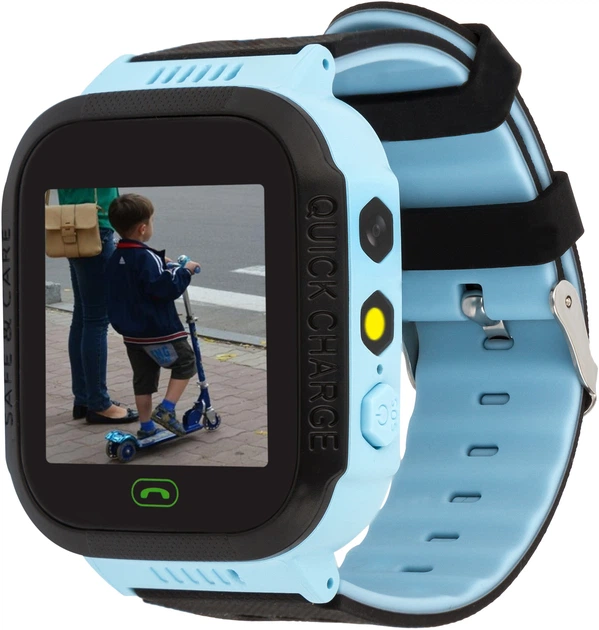Смарт-часы Discovery iQ4300 Camera LED Light GPS Blue - изображение 3