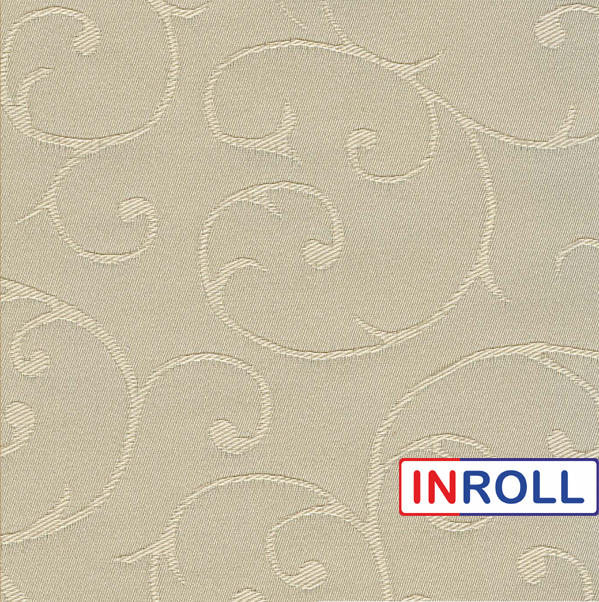 Ролета тканинна INROLL Есо-Mini 97,5х165 см Akant Бежевий 1839 - зображення 5