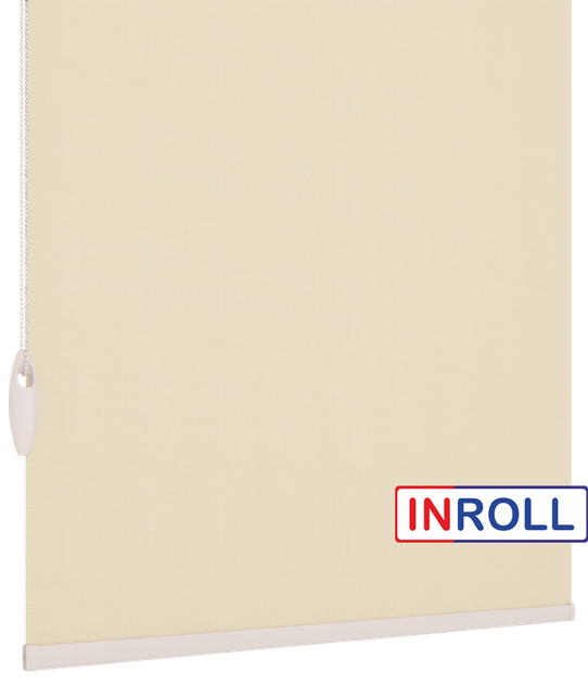 Ролета тканевая INROLL Есо-Mini 57,5х185 см Camila Айвори A603 - Фото 4 Ролета тканевая INROLL Есо-Mini 57,5х185 см Camila Айвори A603 - изображение 4