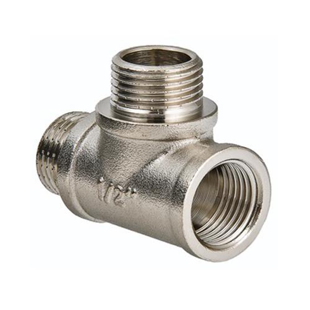 Тройник VALTEC 1/2'' нар. - нар. - нар. резьба – фото, отзывы ...