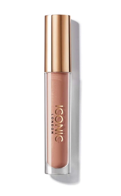 Глянсовий блиск для губ для збільшення обсягу Iconic London Lip Plumping Gloss Nearly Nude - зображення 2