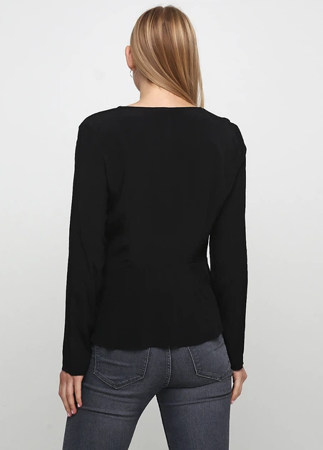 Блузка H&M 40 Чорний 0794643_ч_03 - зображення 2