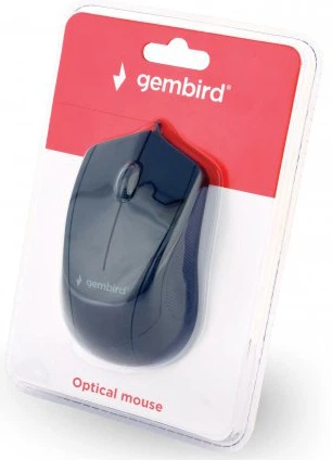 Mysz Gembird MUS-3B-02 USB Czarna - Zdjęcie 4 Mysz Gembird MUS-3B-02 USB Czarna - obraz 4