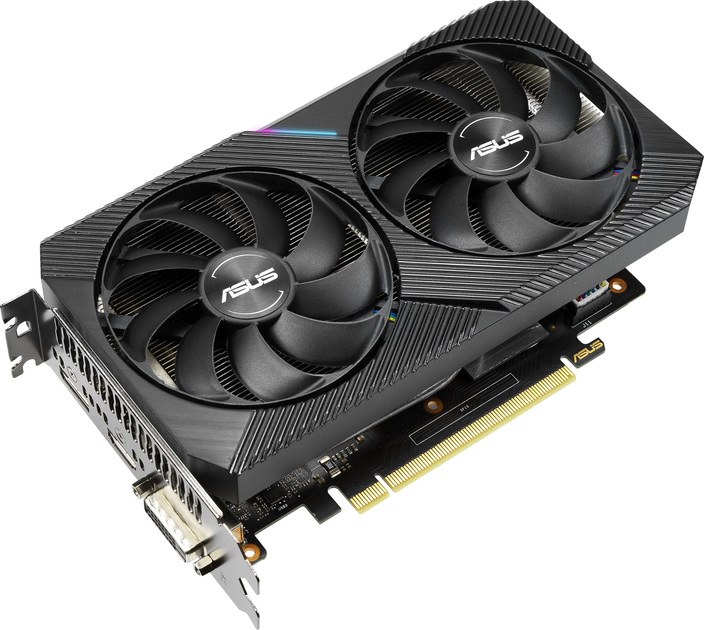 Видеокарта Asus PCI-Ex GeForce GTX 1660 Super Dual Mini OC