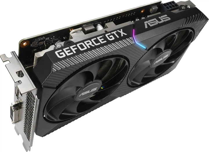 Видеокарта Asus PCI-Ex GeForce GTX 1660 Super Dual Mini OC 6GB