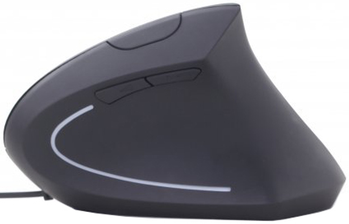 Мышь Gembird MUS-ERGO-01 USB Black - изображение 3