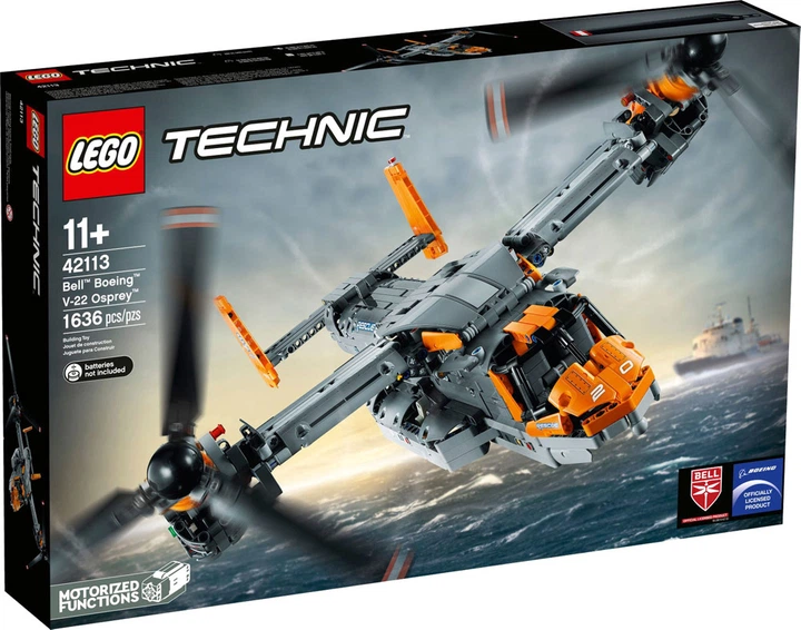 【未使用】ライバーハウス TREKKER 4 4人用 オレンジ 組み立て簡単 Конструктор LEGO Technic Bell Boeing V-22 Osprey 1636 деталей