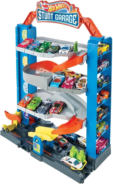 Гараж для машинок Hot Wheels чотириповерховий (GNL70) - зображення 2