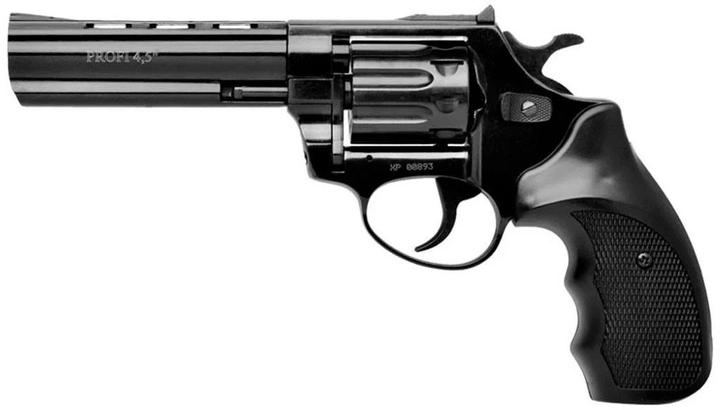 Револьвер під патрон Флобера PROFI-4.5" черн/пласт - зображення 1