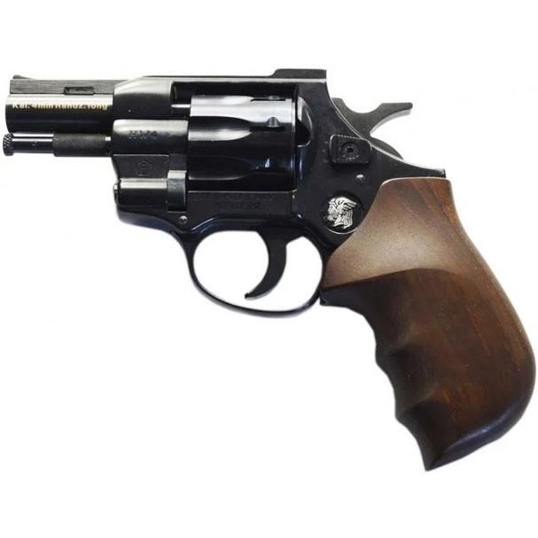 Револьвер під патрон Флобера Weihrauch HW4 2,5" з дерев'яною рукояттю - зображення 1
