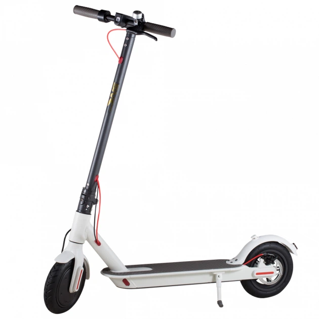 Электросамокат складной c LED дисплеем E-scooter M365S pro. 25км\ч для детей от 12 лет и взрослых весом до 120 кг белый - Фото 2 Электросамокат складной c LED дисплеем E-scooter M365S pro. 25км\ч для детей от 12 лет и взрослых весом до 120 кг белый - изображение 2