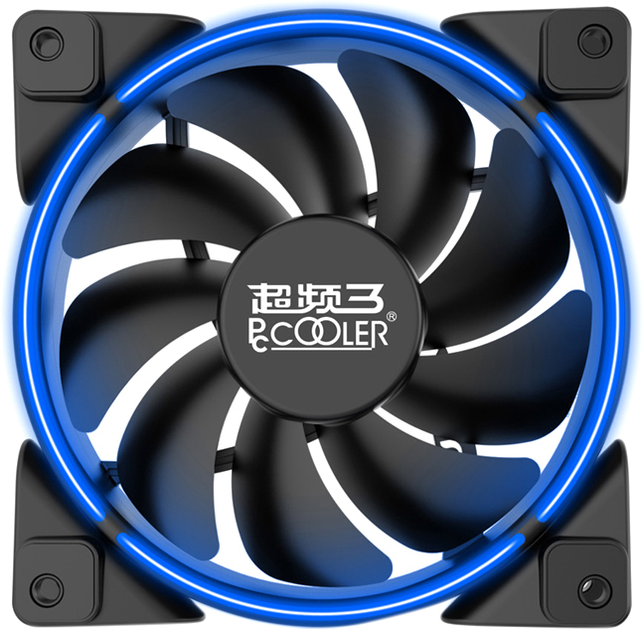 Кулер PcCooler Corona 120 мм Blue LED - изображение 1
