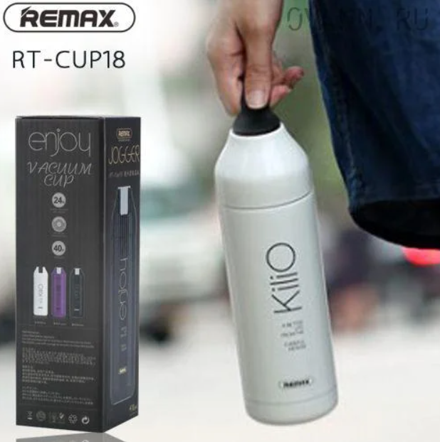 Термос Remax RT-CUP18 Jogger білий - зображення 2