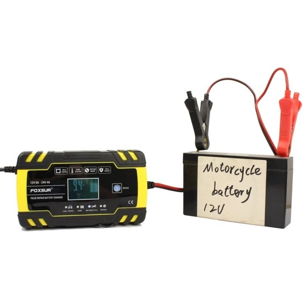 Зарядное устройство 12V (24V) мощностью 8 Ah (4Ah) для аккумуляторов грузовых, легковых автомобилей 6-150Ah (AvitoTECH, ZYX-J10) - изображение 8
